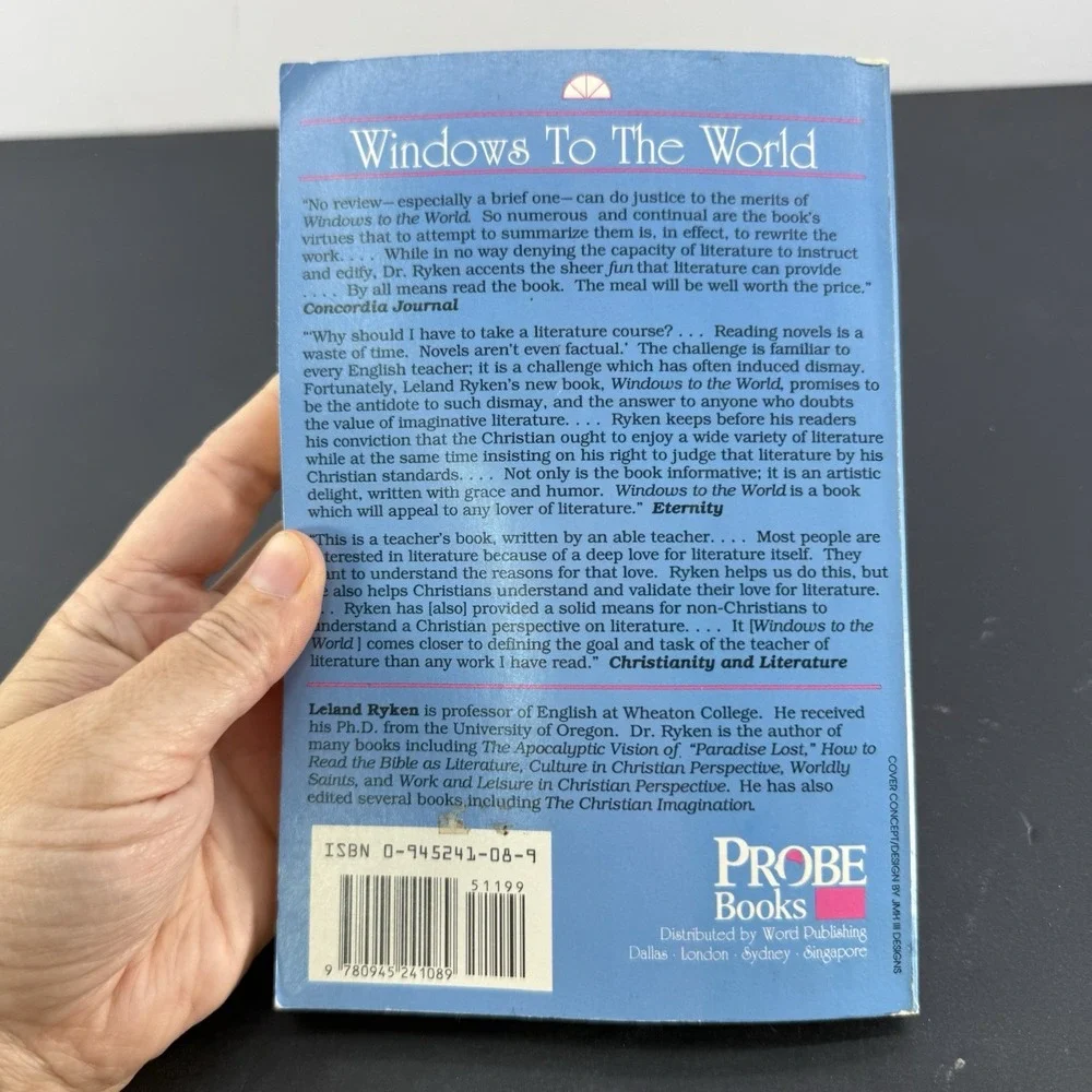 Windows to the World: Literature in Christian Perspective by Ryken, Leland